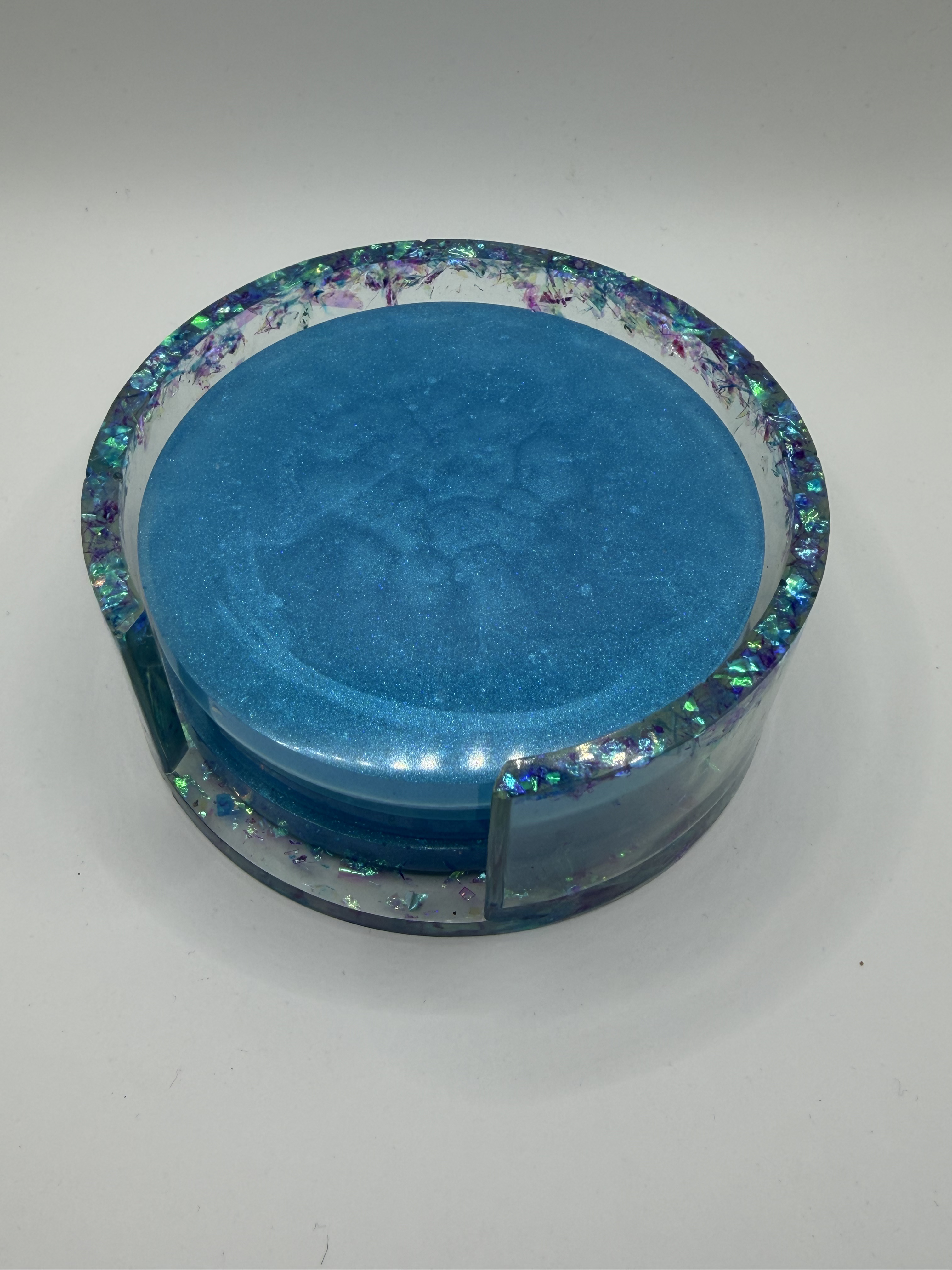 Image du produit Dessous de verre - Bleu sirène