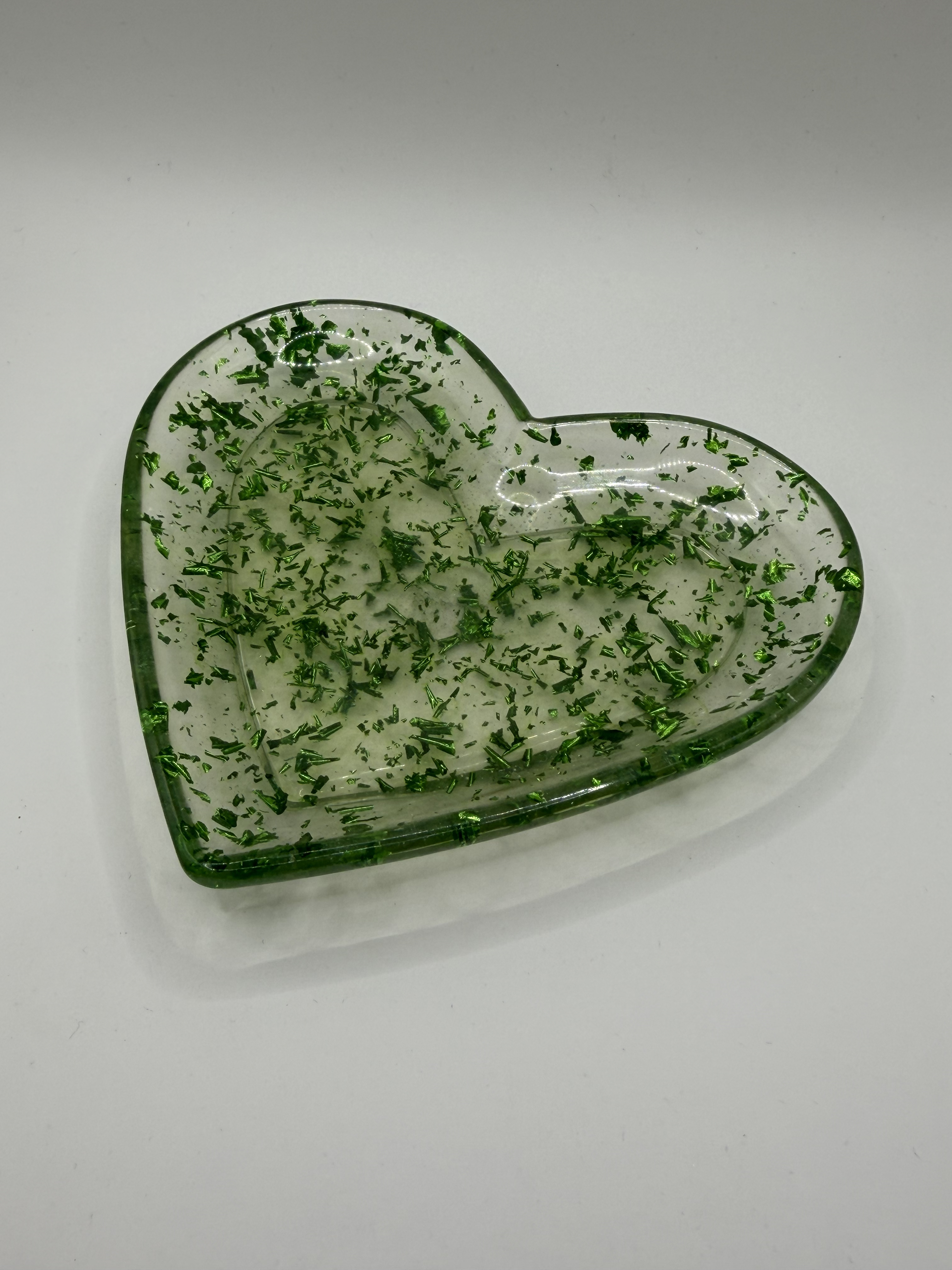 Coeur - feuille verte