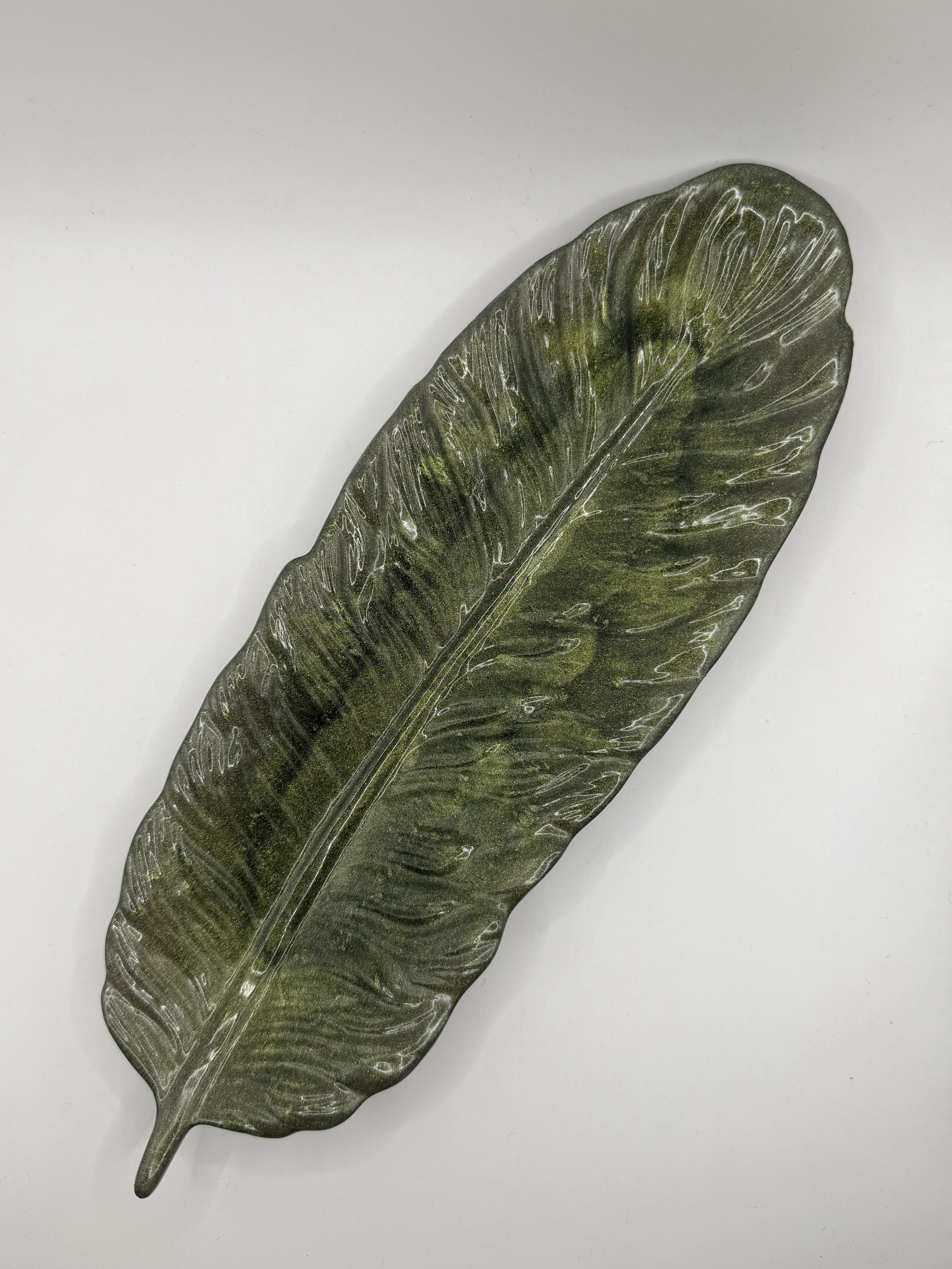 Plume - vert métallisé