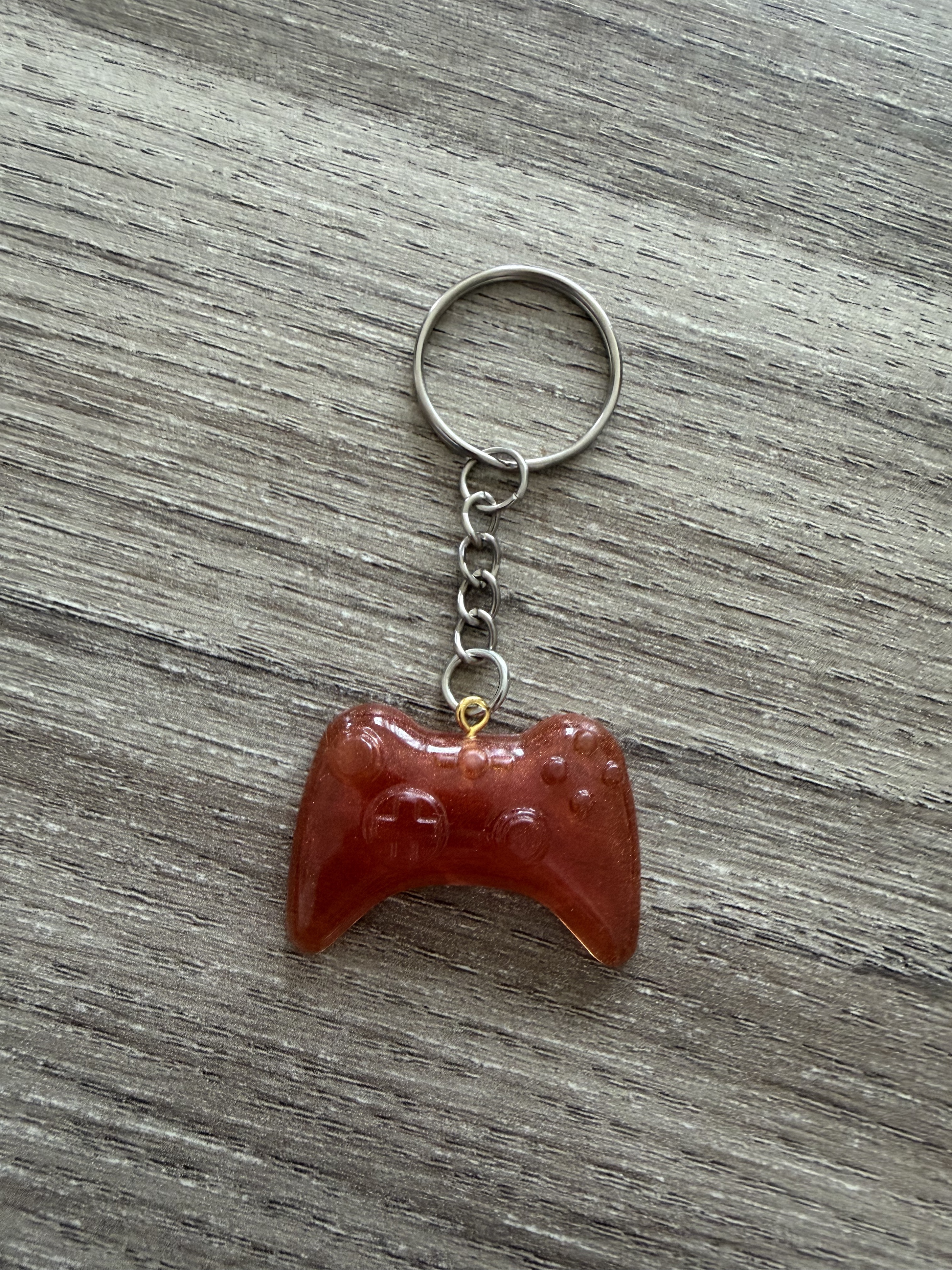 Porte clé manette 3 champagne