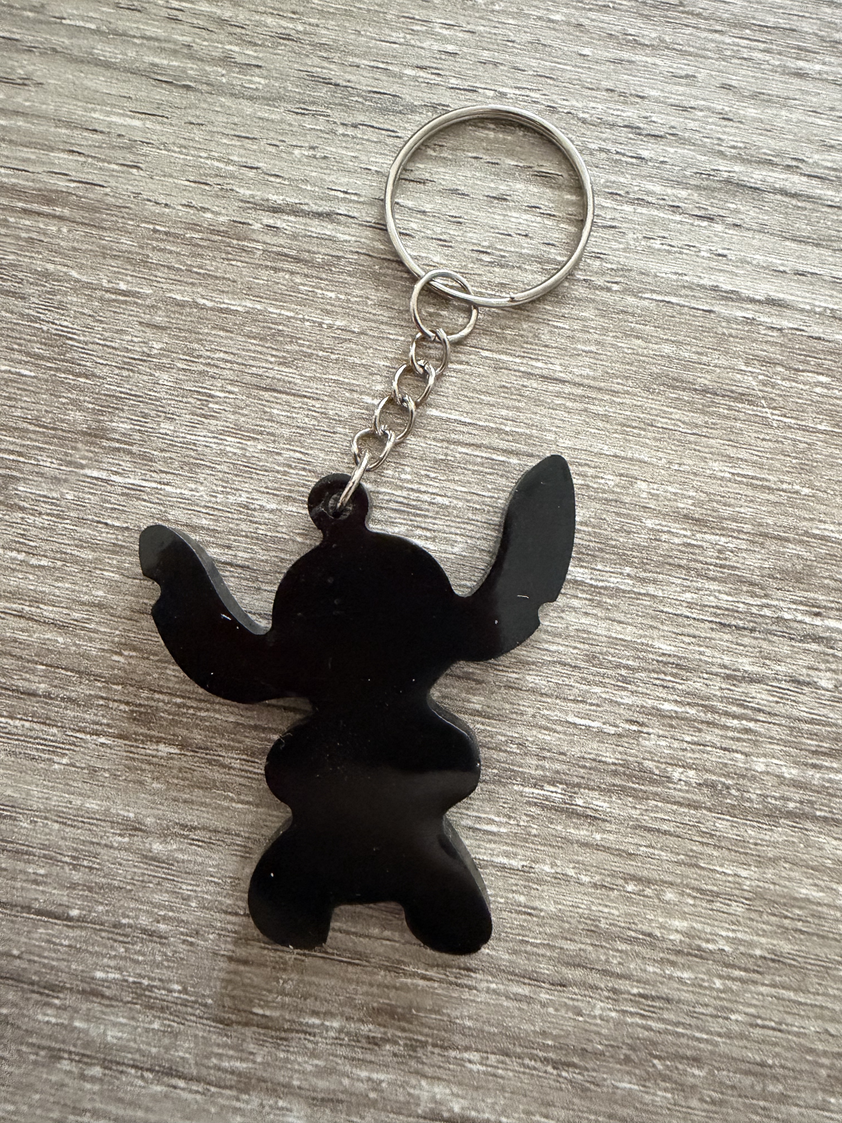 Porte clé monstre noir