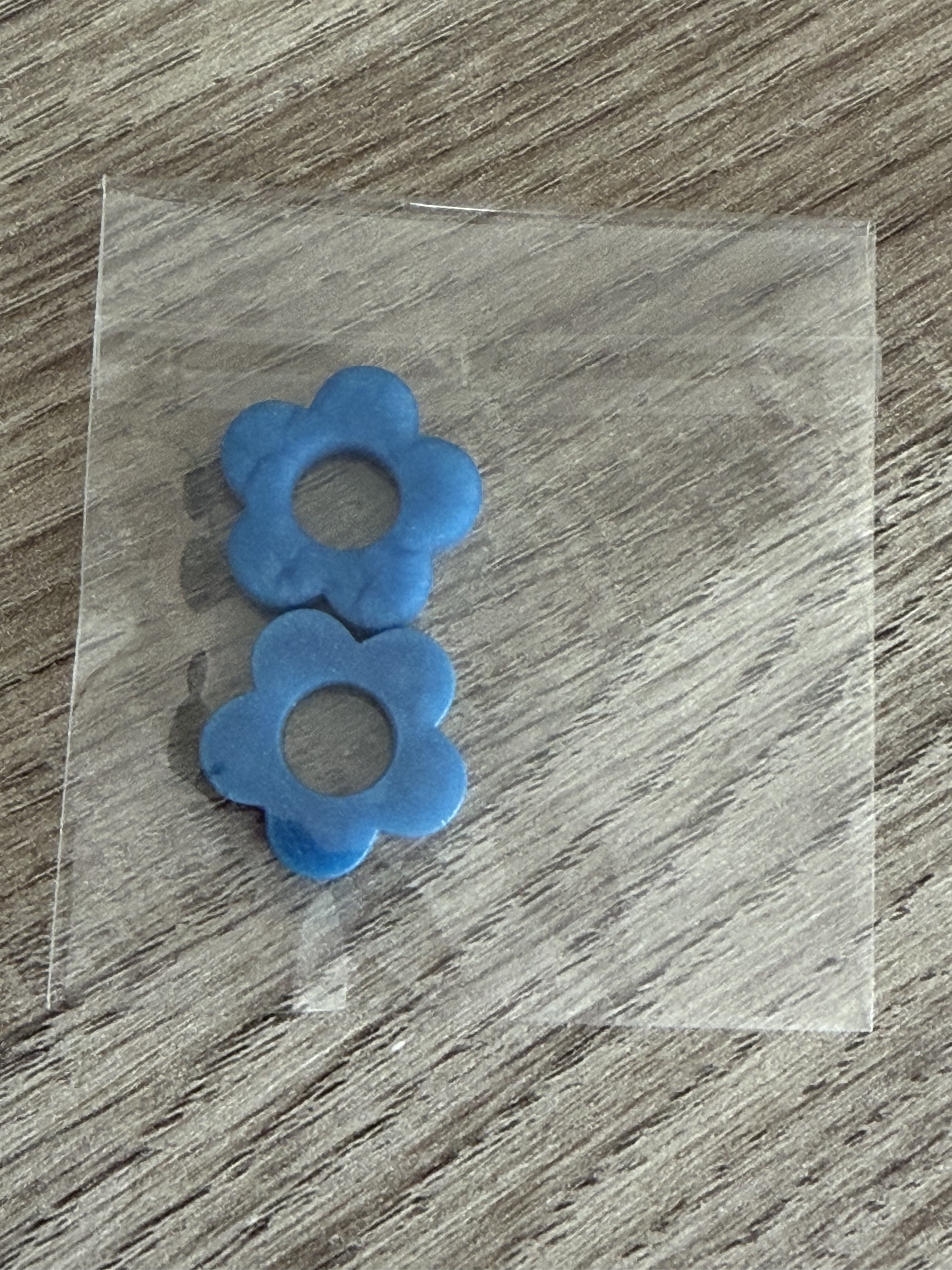 Pampilles fleur petite bleue